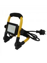 Прожектор светодиодный, General Lighting Systems, 30 Вт, 6500 К, IP65, 2740 Лм, черный с желтым, 403278