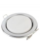 Светильник встраиваемый светодиодный, General Lighting Systems, 50 Вт, GX53, IP20, 10.8х10.8х3.8 см, хром, 431500