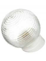 Светильник TDM Electric, НББ 64-60-025 УХЛ4 Кольца, 60 Вт, E27, на 1 лампочку, IP21, 15х15х19.2 см, стекло, наклонное основание, белый, SQ0314-0004