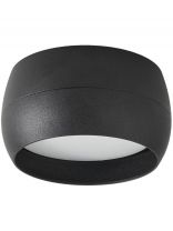 Светильник накладной General Lighting Systems, Чаша, 50 Вт, GX53, на 1 лампочку, IP20, 9х9х5 см, Спот, черный, 661338