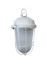 Светильник TDM Electric, НСП 02-200-022.01 У2, 200 Вт, E27, на 1 лампочку, IP52, 17.2х17.2х30.6 см, с решеткой, стекло, крюк, в сборе, индивидуальная упаковка, белый, SQ0310-0012