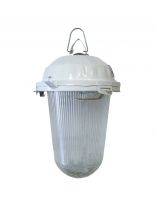 Светильник TDM Electric, НСП 02-200-021.01 У2, 200 Вт, E27, на 1 лампочку, IP52, 17.2х17.2х30.6 см, без решетки, стекло, крюк, в сборе, индивидуальная упаковка, белый, SQ0310-0011