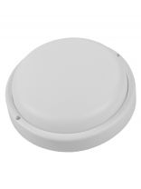 Светильник светодиодный General Lighting Systems, ЖКХ, 8 Вт, 4000 К, 640 Лм, IP65, 13.8х13.8х4.6 см, нейтральный белый свет, GCF-8BT-IP65-R-4