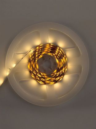 Лента светодиодная SMD 2835, 4.8 В, IP20, 3 м, 12 Вт, готовый комплект, адаптер, General Lighting Systems, GLS-2835-60-4.8-12-IP20-PRO-3-3-KIT, 500021