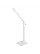 Светильник светодиодный настольный 11 Вт, белый глянцевый, General Lighting Systems, 045, 800045, 550лм, сенсорное включение, 3 цвета температуры, диммер