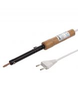 Паяльник сетевой, 40 Вт, 230 В, рукоятка дерево, плоское, TDM Electric, Гранит ПД-40, SQ1025-0402