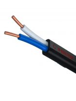 Кабель ВВГ-Пнг(А)-LS, 2х2.5 мм2, 5 м, медь, силовой, негорючий, ГОСТ, черный, Альтема, А000199