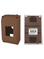 Бокс наружный, Эко, КМПн 1/4, TDM Electric, 4 модуля, IP20, бук, SQ0907-0402