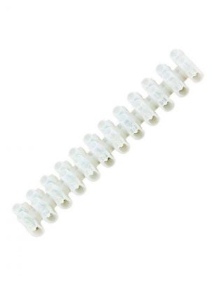 Зажим ЗВИ-5, винтовой, полипропилен, белый, 12 пар, 100°С, 0.75-4 мм2, TDM Electric, SQ0510-0022