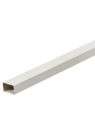 Кабель-канал пластик, 40х25 мм, 2 м, 1 мм, белый, TDM Electric, SQ0402-1008