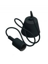 Подвес с патроном E27, Smartbuy, 1 м, черный, SBE-CLHE27s-b
