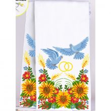 8024 Biser-Art. Свадебный рушник