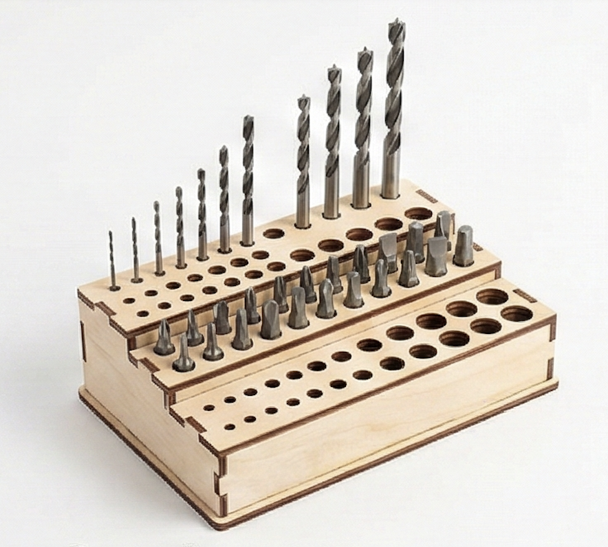 Органайзер для инструментов: биты/сверла (комплект)