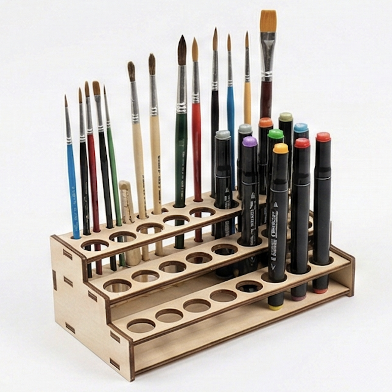 Органайзер для художника: кисти/маркеры (36 ячеек)
