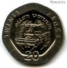 Остров Мэн 20 пенсов 1995 AA