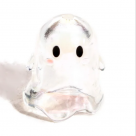 фото Бусина - подвеска Привидение - Хэллоуин прозрачный