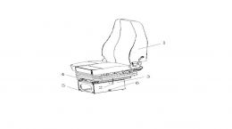 Сиденье HOWO с пневматической подвеской в сборе для Howo70