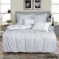 «Афина» (Россия (Подарочная упаковка)) постельное белье Сатин 2-х спальный с евро