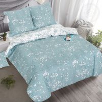 «Бэлла» (DE LUXE) постельное белье Поплин 2-х спальный с евро