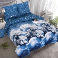 «Созвездие леопарда» (DE LUXE) постельное белье Поплин