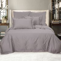 «Светло-серый» (Мако - сатин) постельное белье