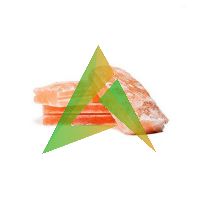 Кирпич из гималайской соли розовая 50*200*100 мм натуральный (Рустик) с пазом не торцованный