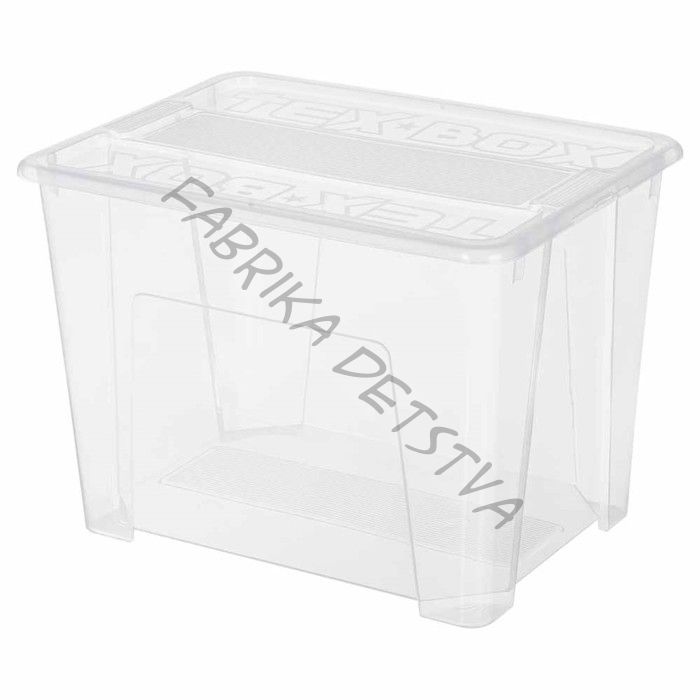 Ящик универсальный TEX-BOX, бесцветный, 21 л.