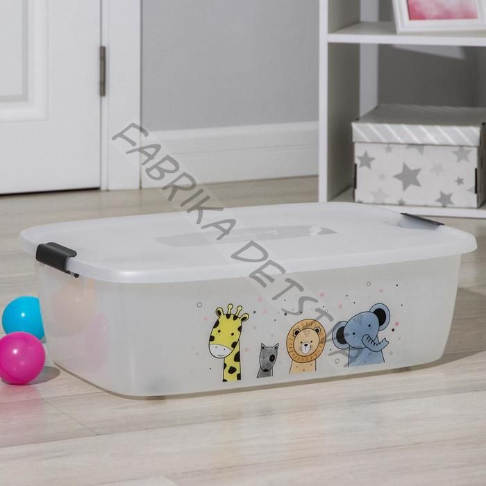 Мегабокс детский на колёсиках, 32 л, МИКС