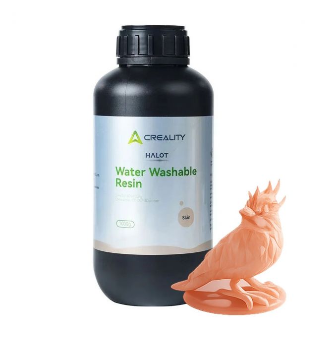 Фотополимерная смола Water Washable Resin Creality 1л  Телесный