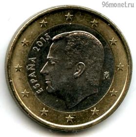 Испания 1 евро 2015