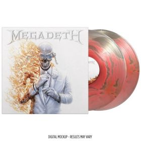 MEGADETH - Megadeth - Crystal Red Organza 180 double vinyl DOUBLE LP GATEFOLD COLOURED