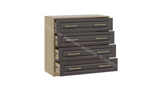Комод «Сэнди» - 211.001.000 Вяз благородный, Серый вулкан