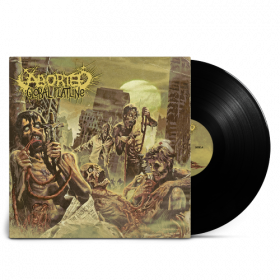 ABORTED - Global Flatline - Heavy matte gatefold sleeve with matte insert LP
