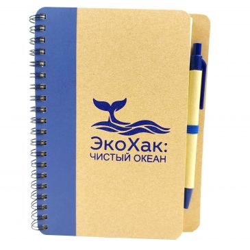 эко блокноты с логотипом