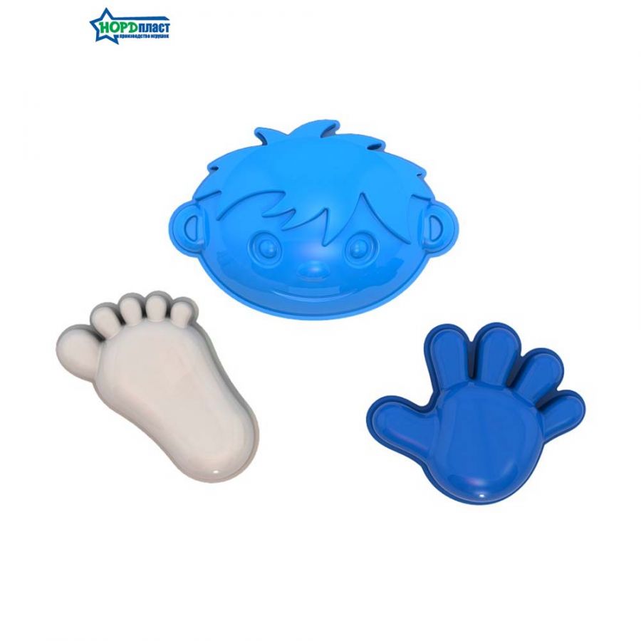 Формочки "Мальчик + ручка, ножка"