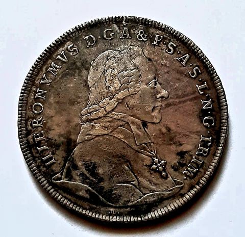 1 талер 1774 Зальцбург AUNC