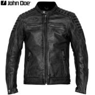 Мотокуртка John Doe Storm, чёрная с перфорацией
