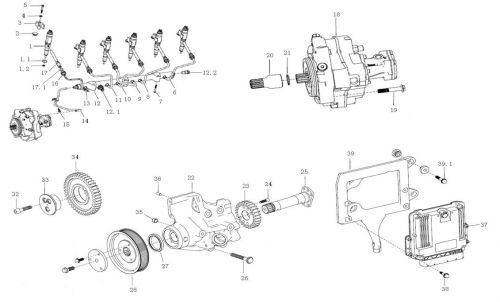 Уплотнительное кольцо топливной форсунки 20,9X3 Howo, Sitrak MC11, MC13