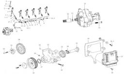 Уплотнительное кольцо топливной форсунки 20,9X3 Howo, Sitrak MC11, MC13
