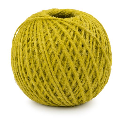 Шпагат джутовый 100% джут 1.1 мм  100 м Разные цвета (ШД6.100)