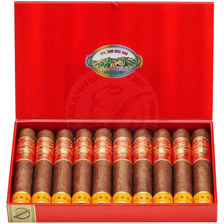 Сигары GREAT WALL (132 Miracle Wide Churchill ) Насыщенный вкус китайских табачных плантаций