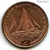 Остров Мэн 2 пенса 2002 AC