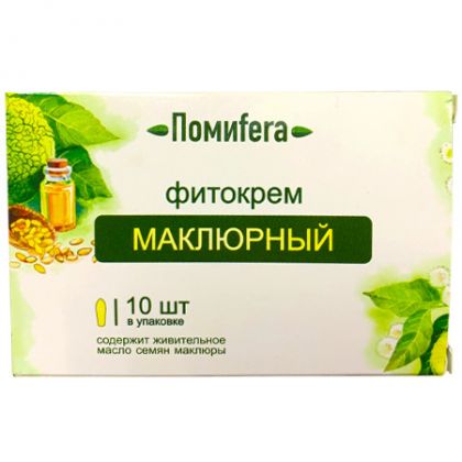 Фитокрем порционный твердый маклюрный от геморроя 10 Х 1.8 гр