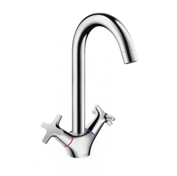 Смеситель для кухонной мойки Hansgrohe Logis M32 220, двухвентильный, хром 71285000