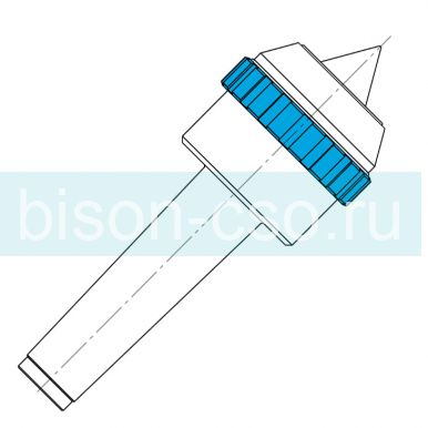 Центр вращающийся c коротким наконечником тип DM-3 Art. 3.5903.101 Greber
