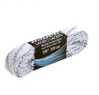 Шнурки хоккейные с пропиткой Bauer Skate Laces Waxed WHITE 108