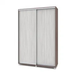 Роланд Р451 Шкаф-купе 2-х дв. (ш1500*г450*в2200мм) Ясень шимо темный/Ясень шимо светлый