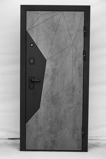 Входная дверь Termo-door Авангард Бетон - Классика Дуб