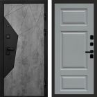 Входная дверь Termo-door Авангард Бетон - Лион Грей софт