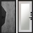 Входная дверь Termo-door Авангард Бетон - Зеркало триумф Лиственница